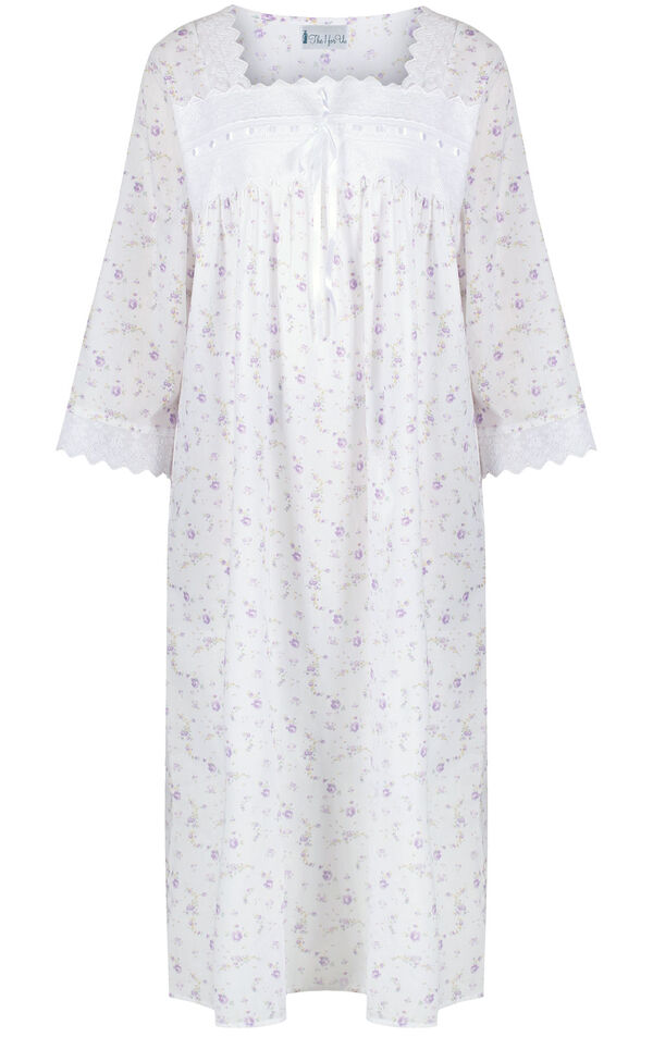 Laura Nightgown - Lilac Rose