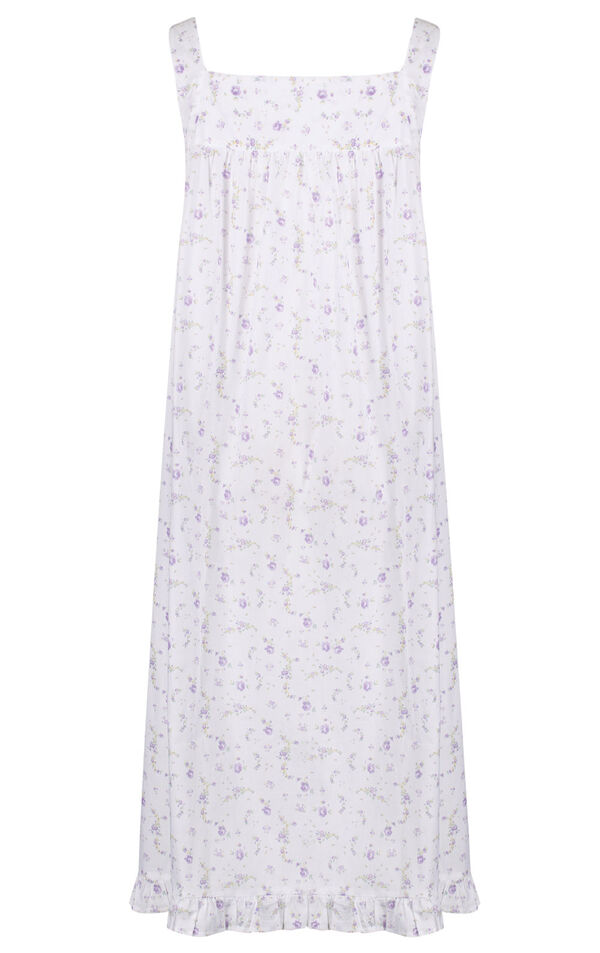 Model wearing Nancy Nightgown in Lilac Rose for Women image number 4