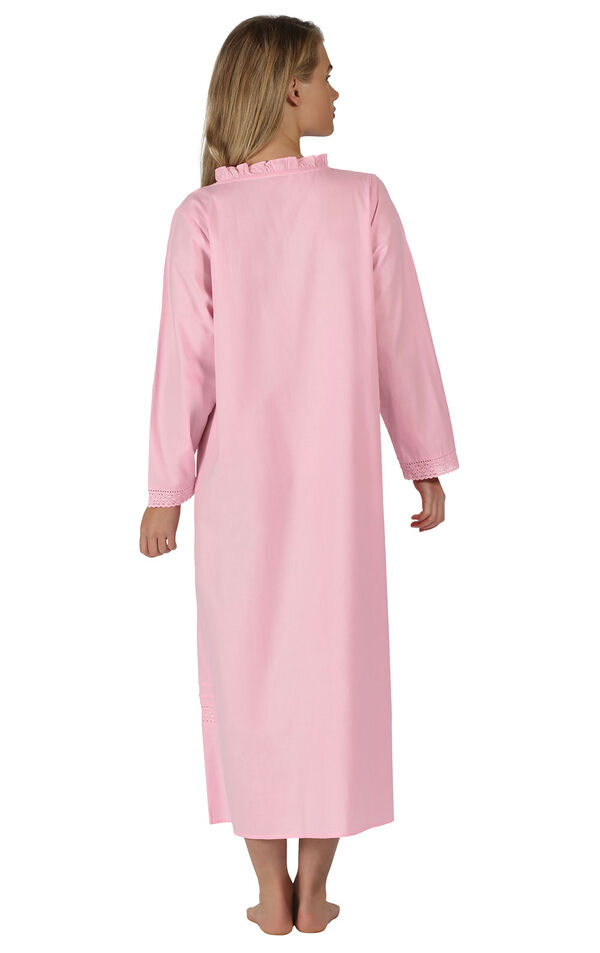Model wearing Annabelle Nightgown - Pink image number 1