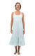 Ruby - Sleeveless Summer Nightgown Dress for Women - Sea Glass