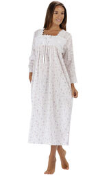 Laura Nightgown - Lilac Rose image number 5