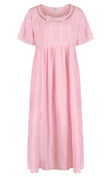Model wearing Helena Nightgown in Pink for Women image number 2