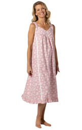 Nancy - Vintage Sleeveless Nightgown Dress for Women image number 0