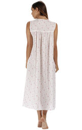 Model wearing Laurel Nightgown - Vintage Rose image number 1