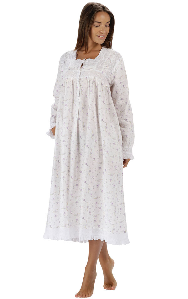 Henrietta Nightgown - Lilac Rose image number 4