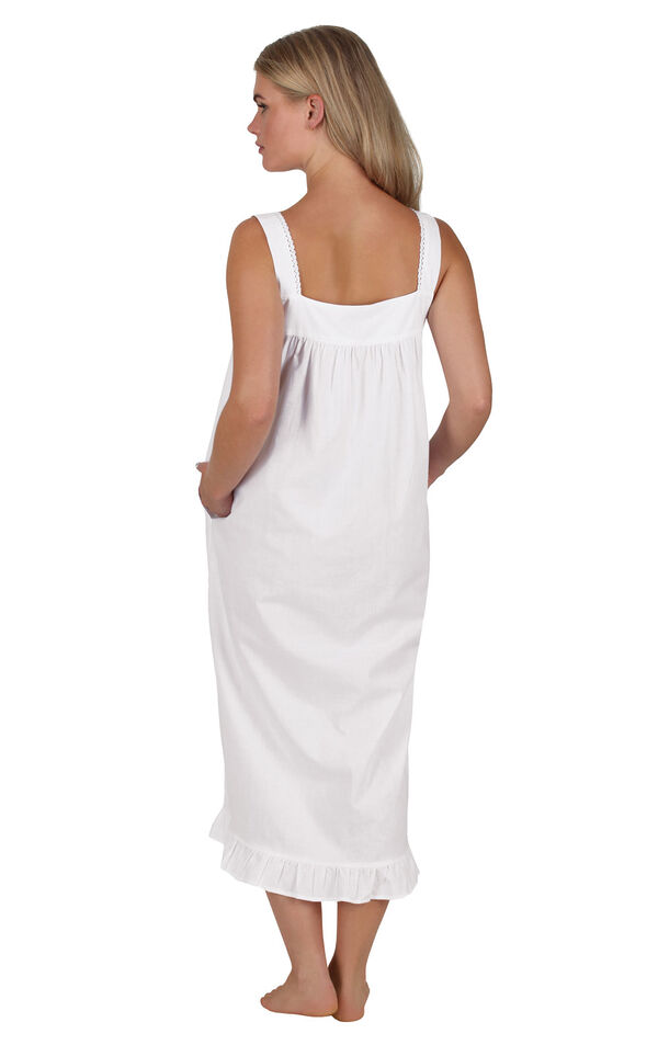 Adeline - Sleeveless Vintage Womens Nightgown image number 1