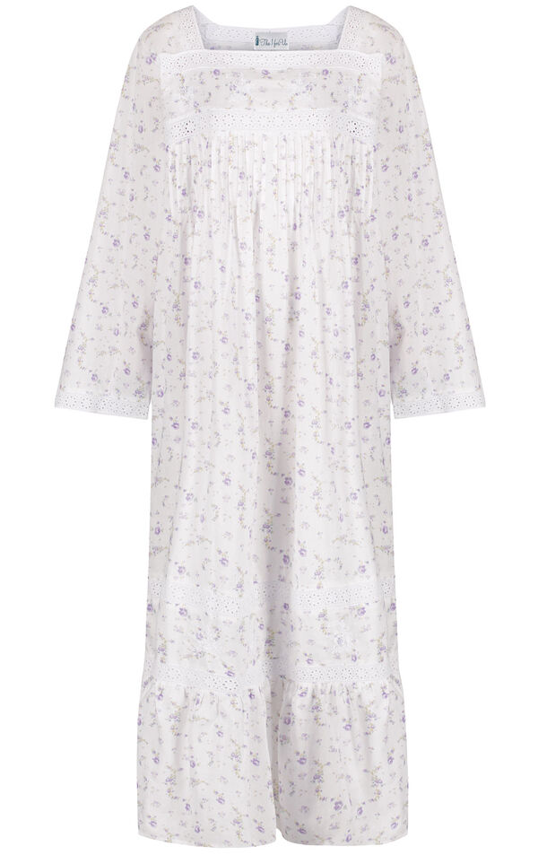 Violet Nightgown - Lilac Rose