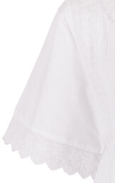 Model wearing Helena Nightgown in White for Women image number 7