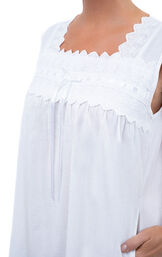Laurel - 100 Percent Cotton Vintage Nightgown for Women image number 3