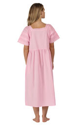 Model wearing Amanda Nightgown - Pink image number 1